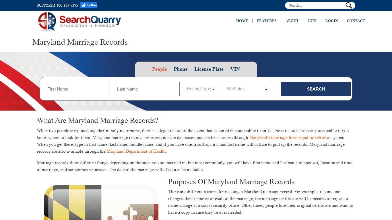 Free Maryland Marriage Records | Enter a Name & View ... - SearchQuarry